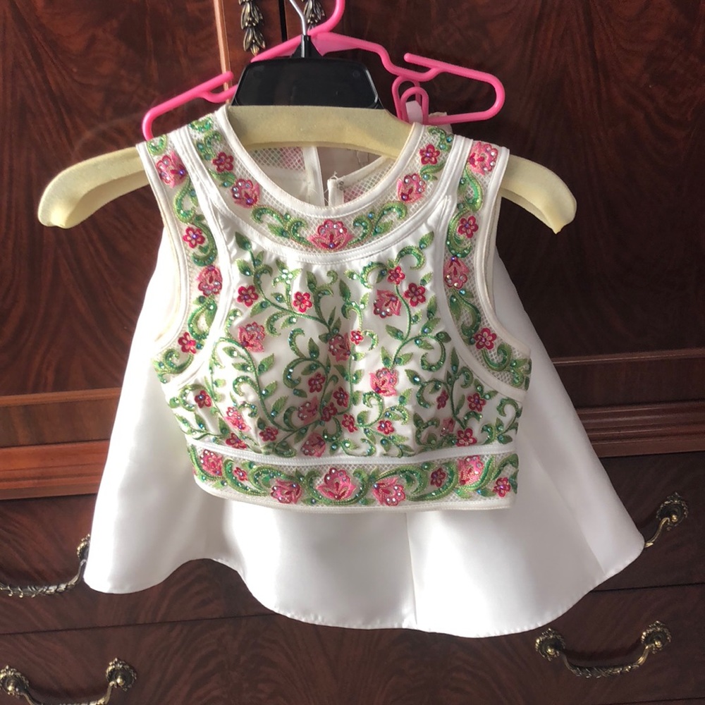 2 piece homecoming dress